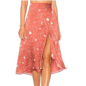 Lovers + Friends x REVOLVE Margarita Midi Skirt Stars Constellation Print